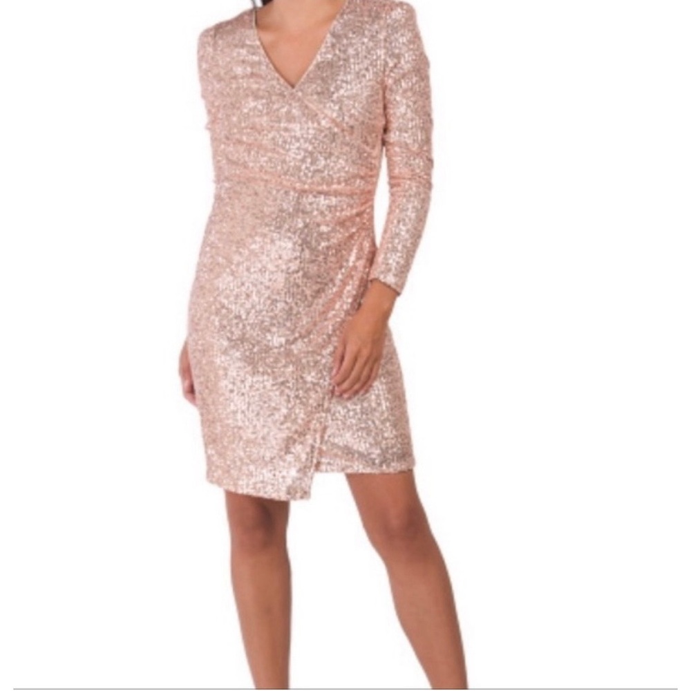 Le Chateau Sequins Mini Dress